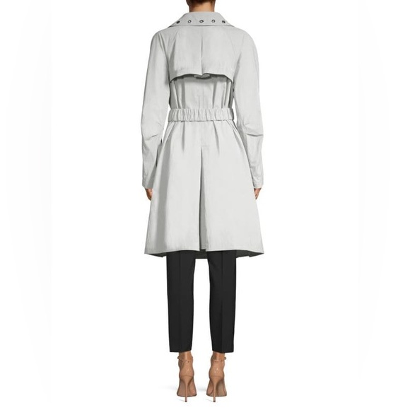 ❌SOLD❌ DONNA KARAN Embellished Trench Coat - Picture 5 of 16